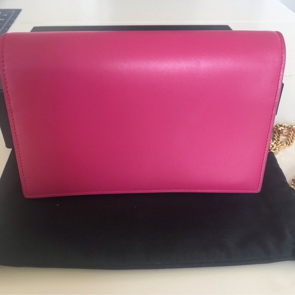Ysl Saint Laurent Kate tassel wallet on Chain pink - Picture 3 of 6